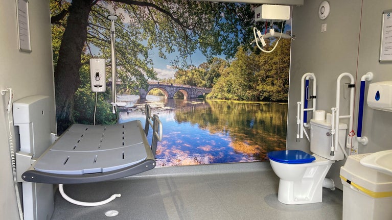 Changing Places toilet at Clumber Park
